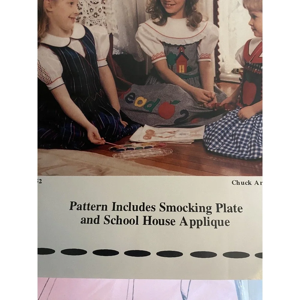 Debbie Glenn Love and Stitches 155 School House Jumper Sewing Pattern Size 4-14